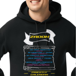 Zadok Priestly Calendar - Hoodie